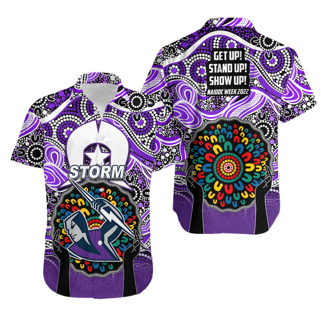Storm Rugby Hawaiian Shirt NAIDOC Week 2022 - Vibe Hoodie Shop