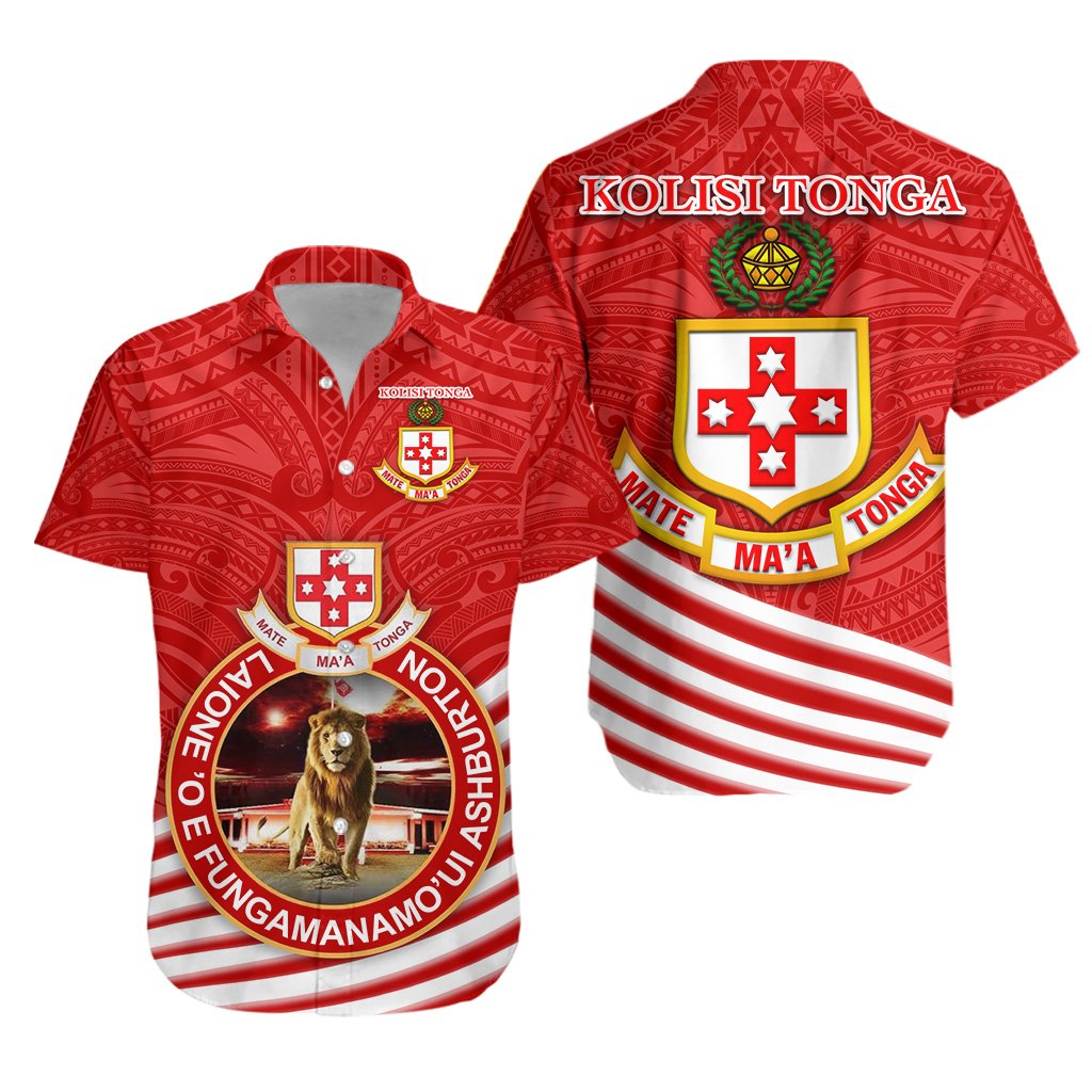 Kolisi Tonga Hawaiian Shirt Mate Ma'a Tonga Rugby Style - Vibe Hoodie Shop