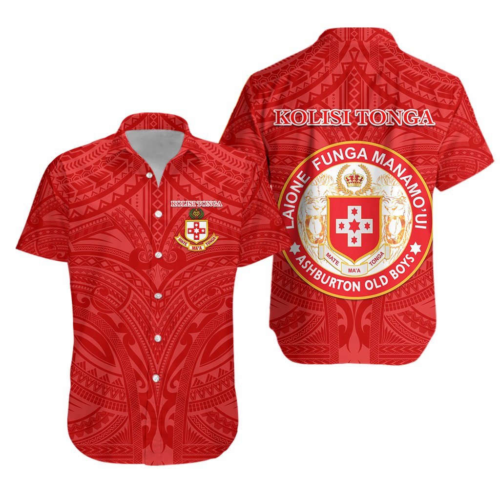 Kolisi Tonga Hawaiian Shirt Mate Ma'a Tonga Unique Rugby Style - Vibe Hoodie Shop