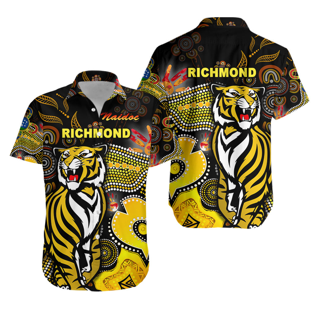 Richmond Tigers Hawaiian Shirt NAIDOC Heal Country! Heal Our Nation - Original - Vibe Hoodie Shop