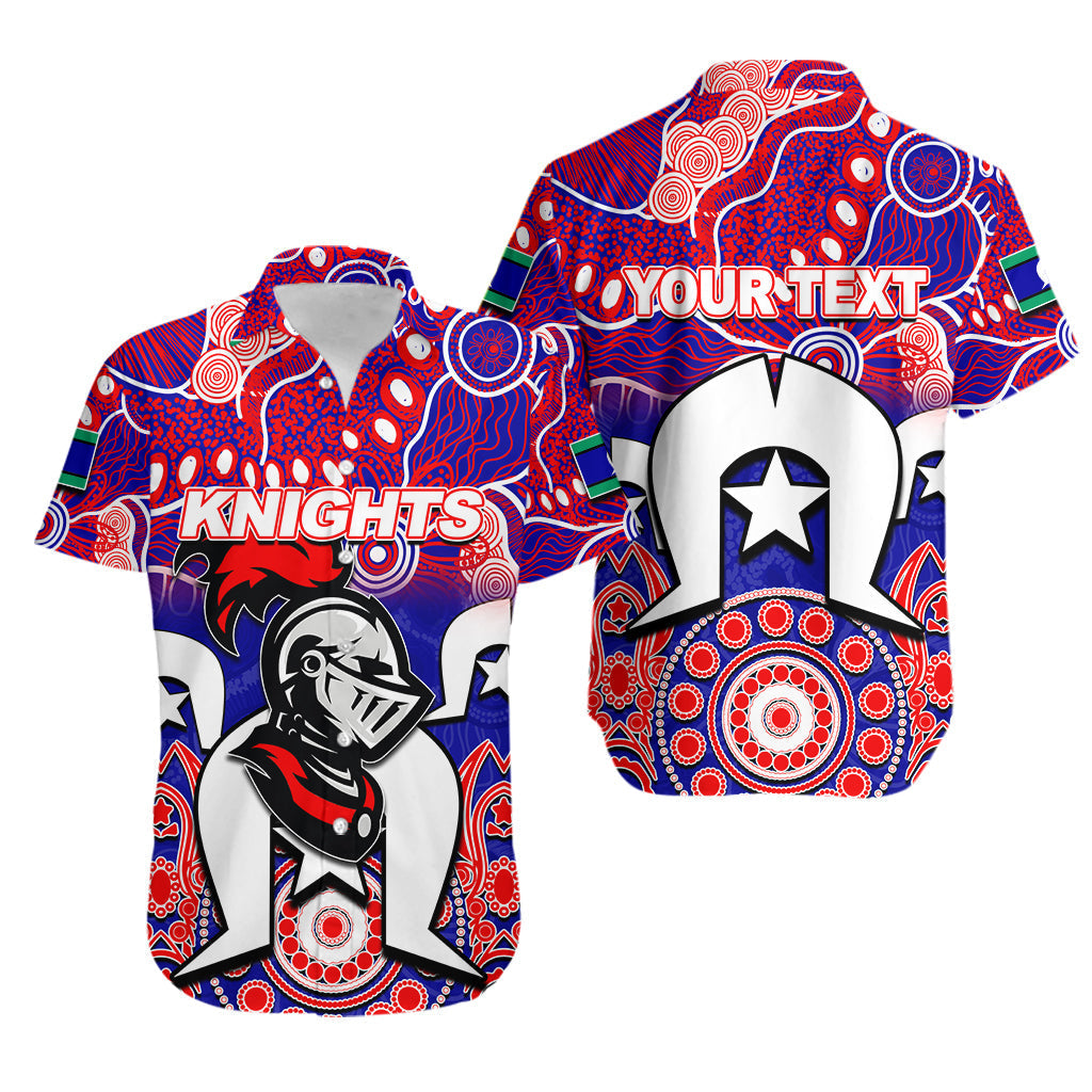 (Custom Personalised) Knights Torres Strait Islanders Mix Aboriginal Hawaiaan Shirt - Vibe Hoodie Shop