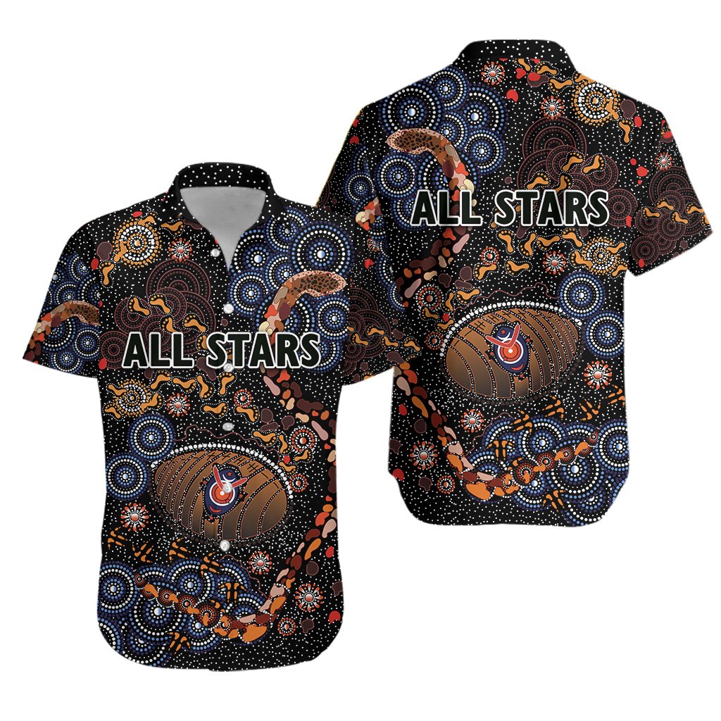 Indigenous Hawaiian Shirt All Stars - Vibe Hoodie Shop