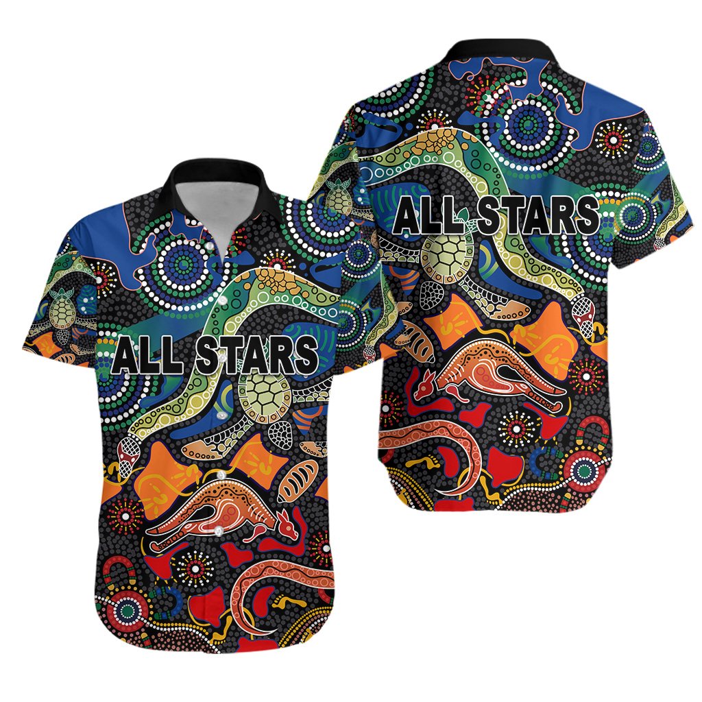 Indigenous Hawaiian Shirt All Stars Pride Version - Vibe Hoodie Shop