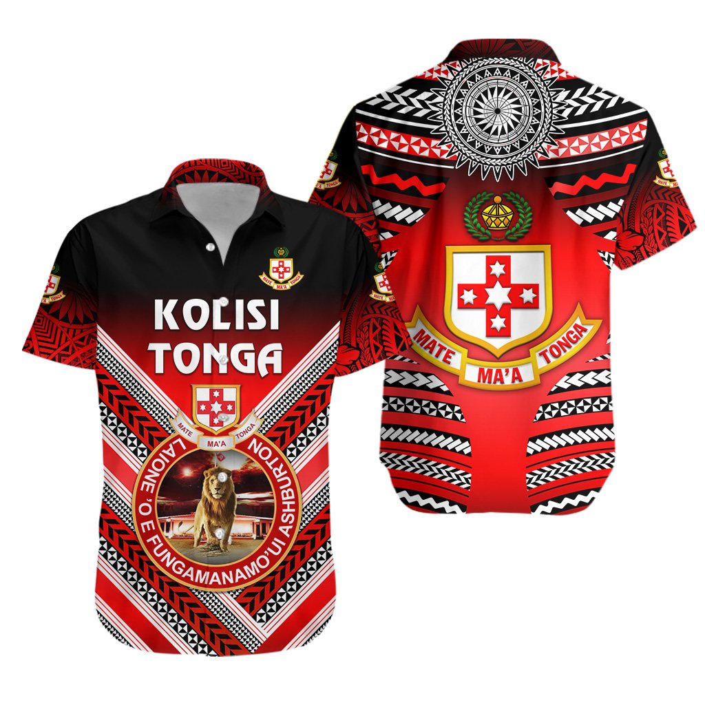 Kolisi Tonga Hawaiian Shirt Mate Ma'a Tonga Creative Style - Lion - Vibe Hoodie Shop