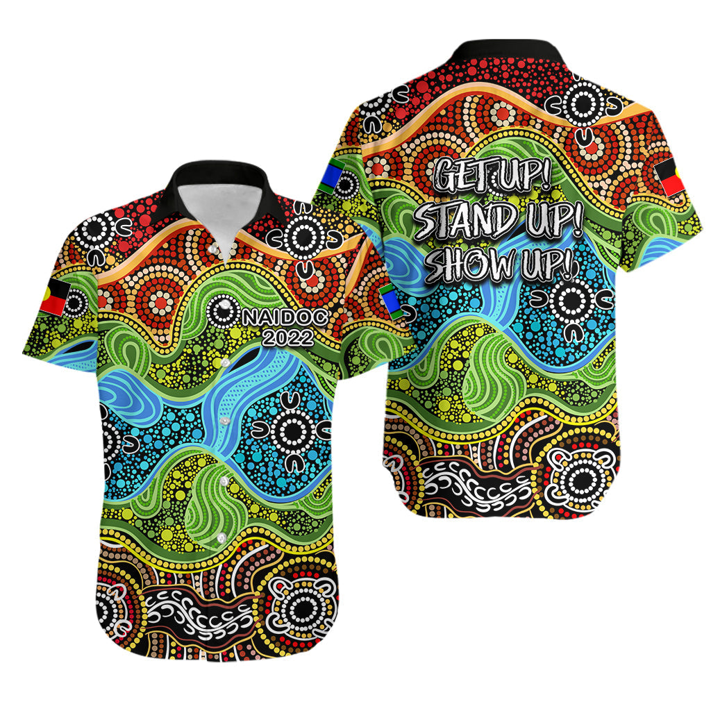 NAIDOC Week 2022 Hawaiian Shirt Indigenous Style - Vibe Hoodie Shop