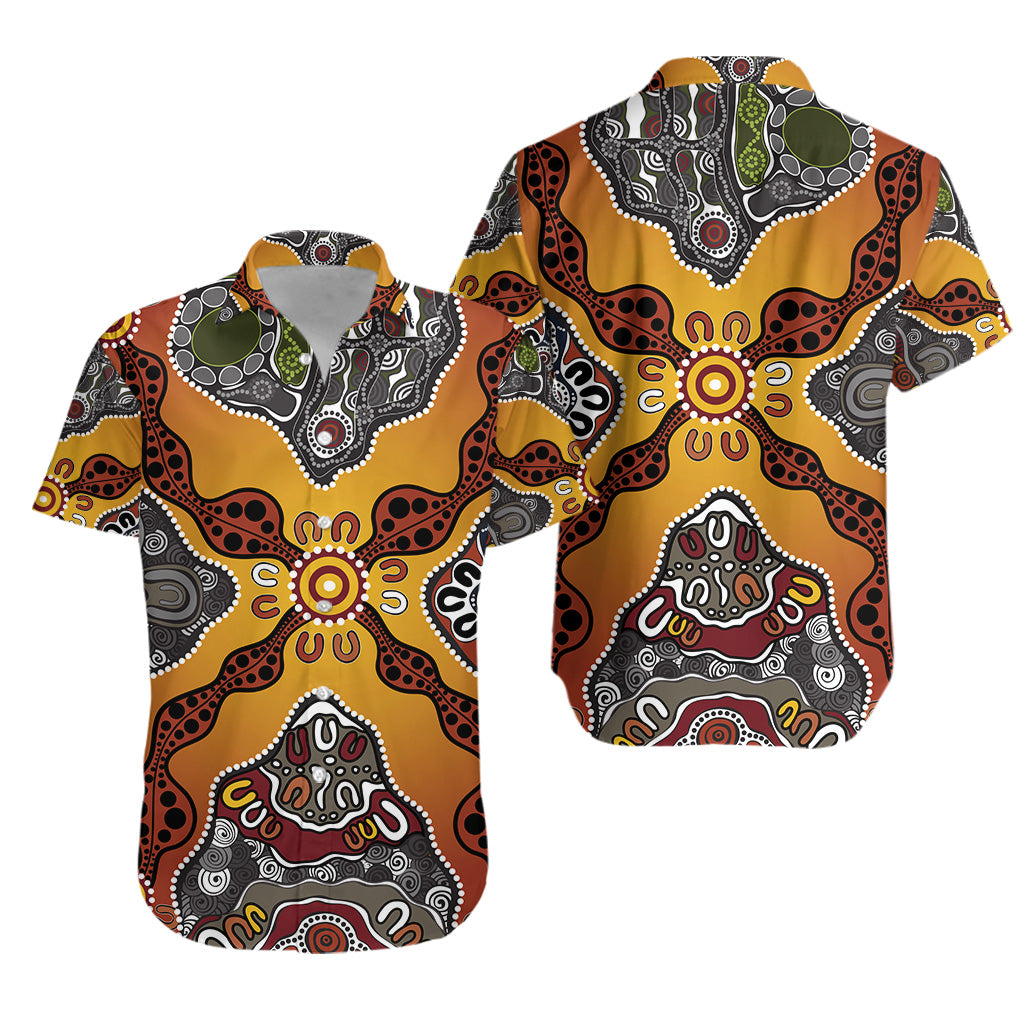 Aboriginal Art Special Vibes Hawaiian Shirt Indigenous - Vibe Hoodie Shop