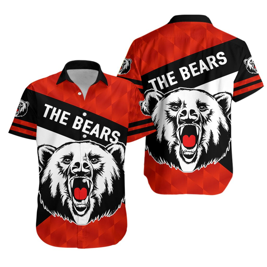 North Sydney Hawaiian Shirt The Bears Sporty Style - Vibe Hoodie Shop