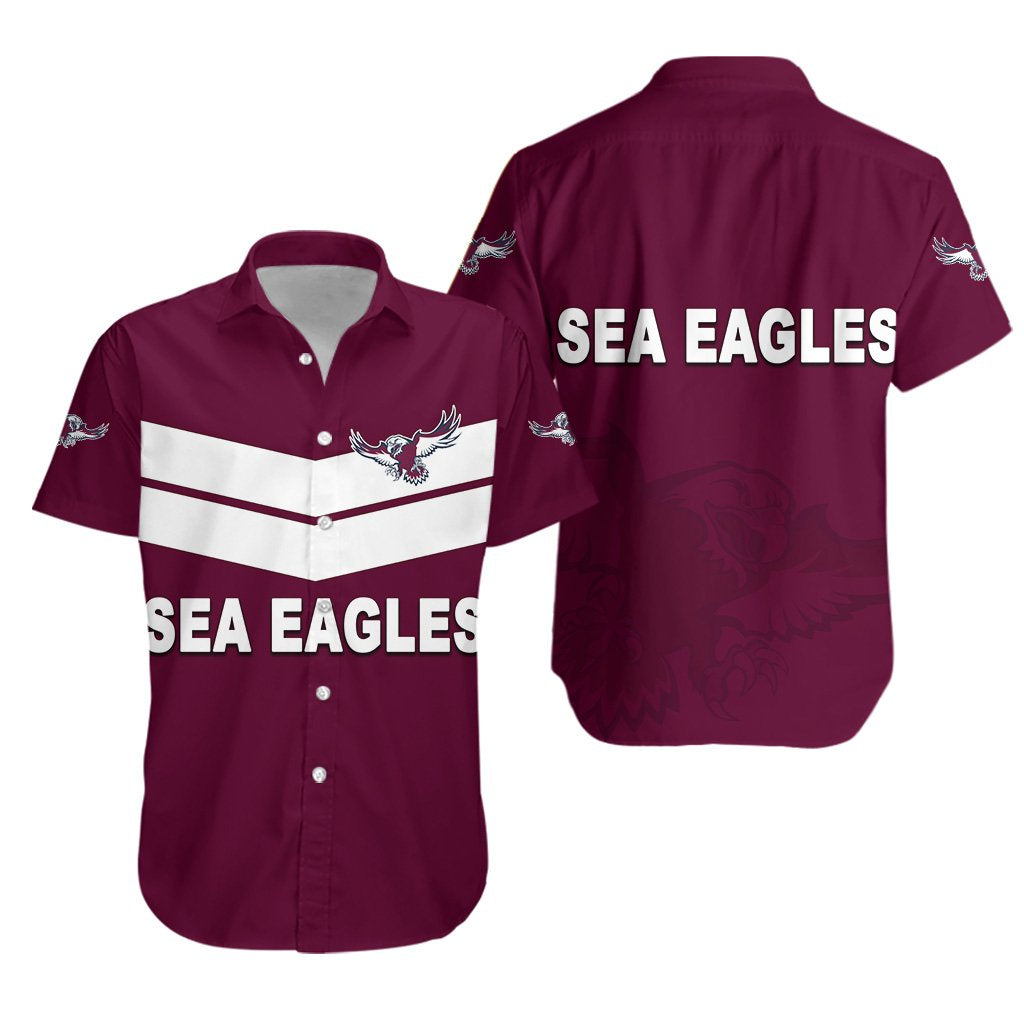 Warringah Hawaiian Shirt Sea Eagles Original - Vibe Hoodie Shop