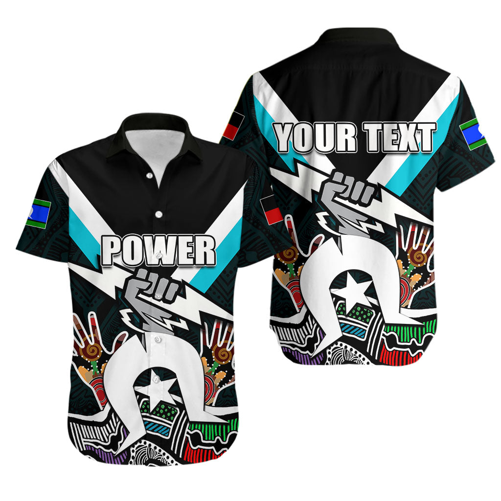 (Custom Personalised) NAIDOC Port Adelaide Hawaiian Shirt Torres Strait Islanders - Vibe Hoodie Shop