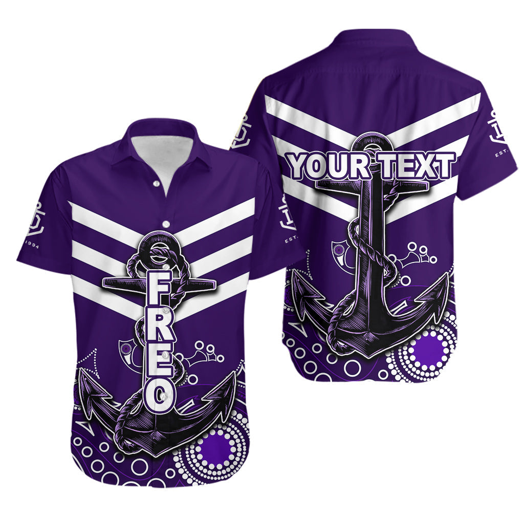 (Custom Personalised) Fremantle Hawaiian Shirt Freo Aboriginal Simple Style - Vibe Hoodie Shop