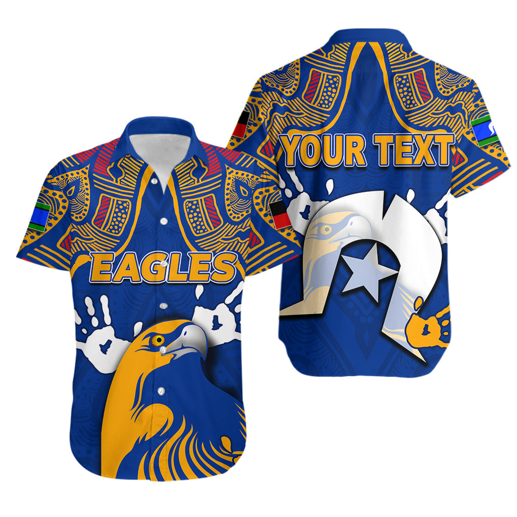 (Custom Personalised) NAIDOC West Coast Eagles Hawaiian Shirt Torres Strait Islanders - Vibe Hoodie Shop