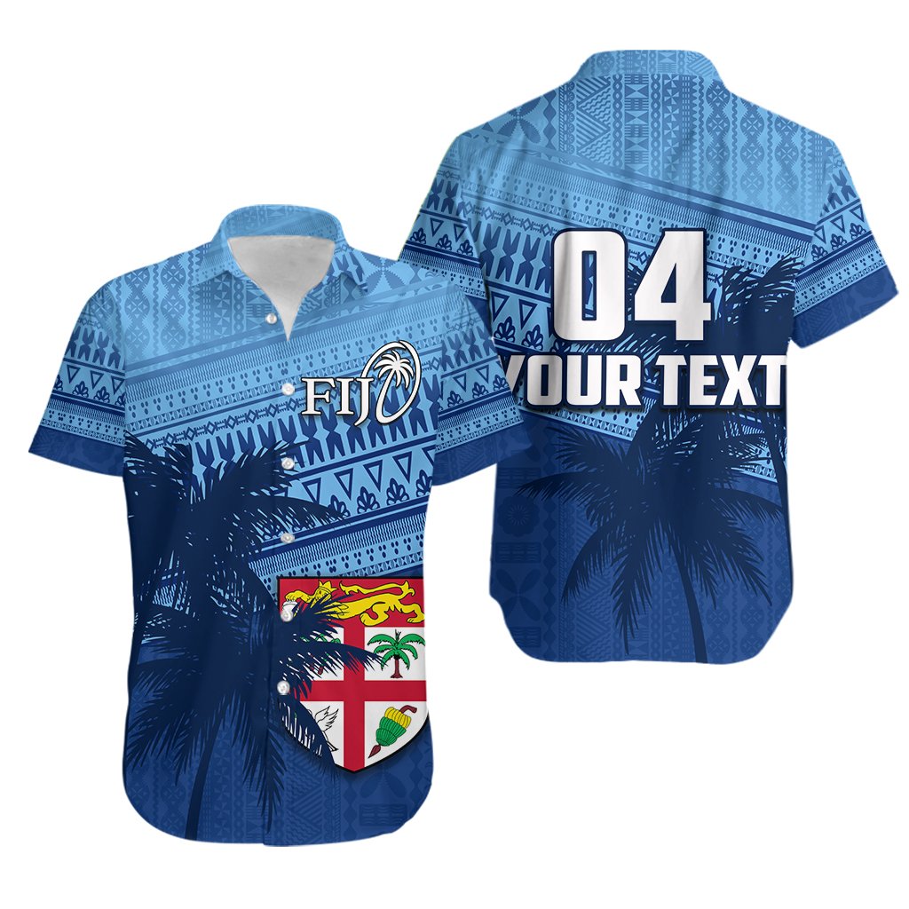 (Custom Personalised) Fiji Rugby Makare And Tapa Patterns Hawaiian Shirt - Vibe Hoodie Shop