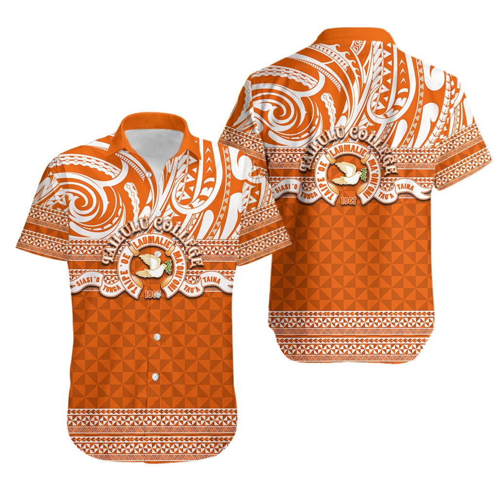 Tailulu College Hawaiian Shirt Tonga Patterns - Vibe Hoodie Shop