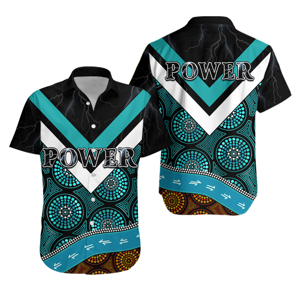 Power Indigenous 2021 Hawaiian Shirt Proud Port Adelaide - Vibe Hoodie Shop