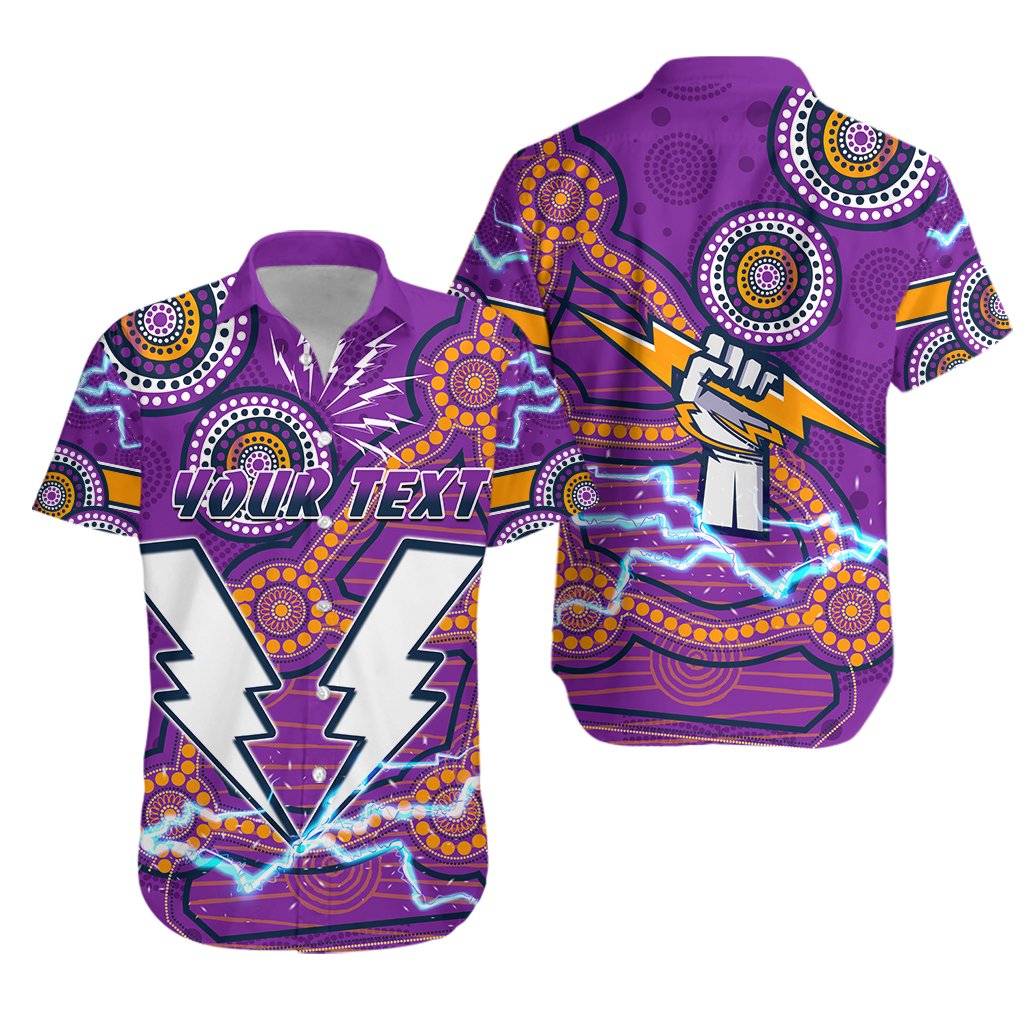 (Custom Personalised) Storm Hawaiian Shirt Melbourne Indigenous Thunder - Vibe Hoodie Shop