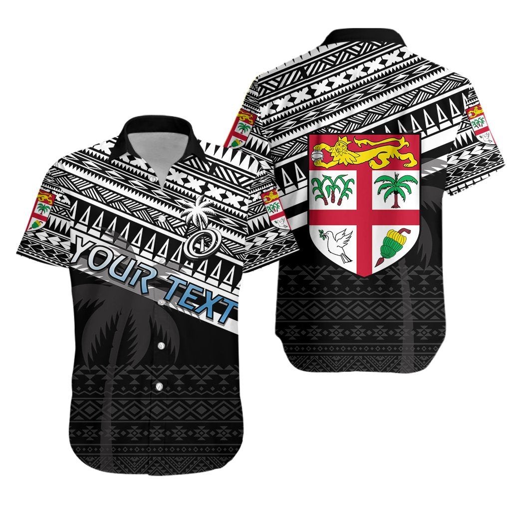 (Custom Personalised) Fiji Rugby Hawaiian Shirt Coconut Tree Version - Vibe Hoodie Shop