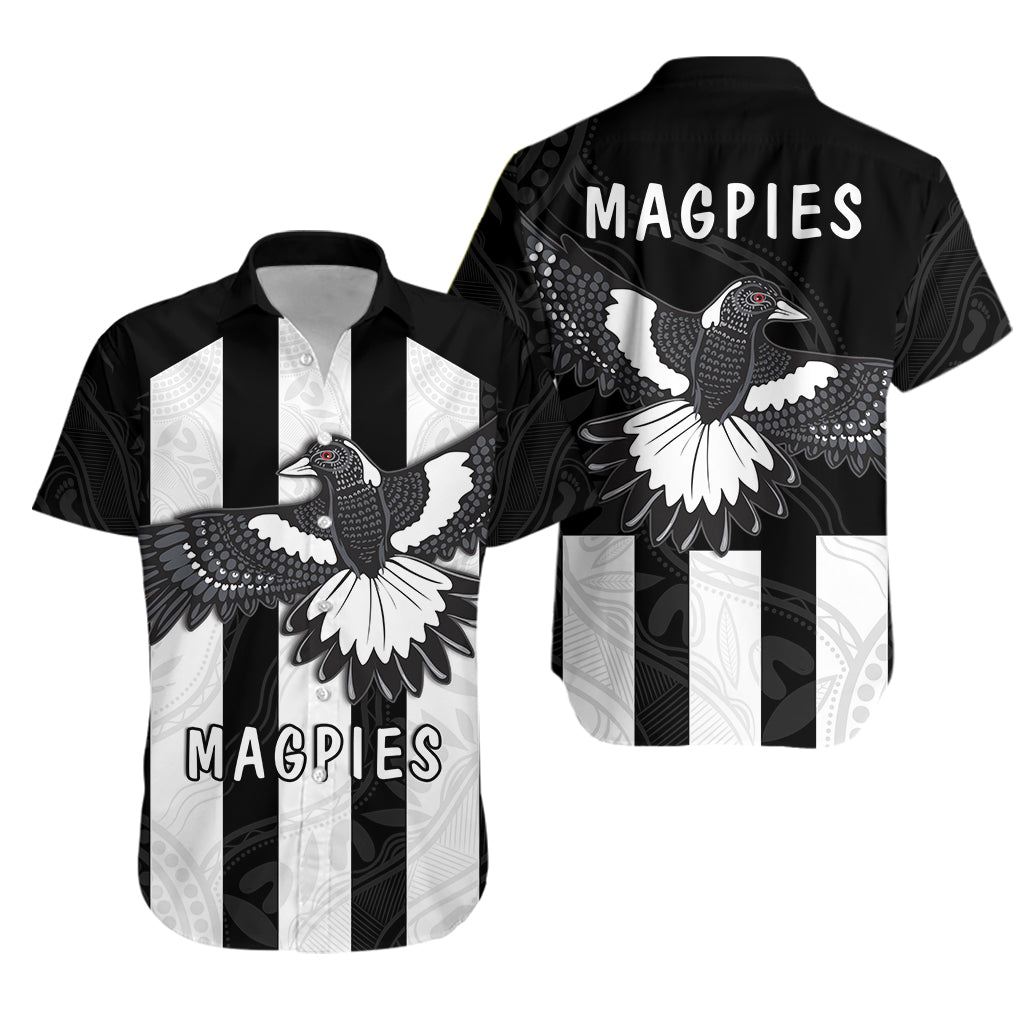 Magpies Indigenous Hawaiian Shirt 2021 Heroic - Vibe Hoodie Shop