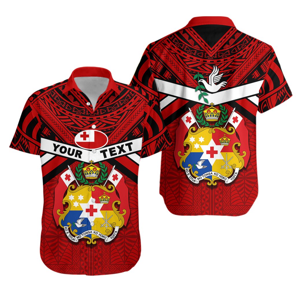 (Custom Personalised) Tonga Rugby Hawaiian Shirt - Mate Ma'a Tonga - Vibe Hoodie Shop