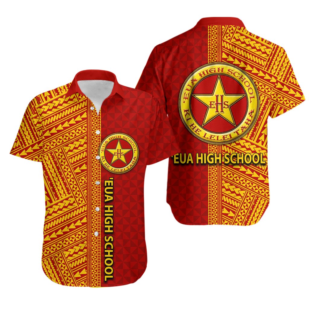 Eua High School Tonga Hawaiian Shirt Hafl Polynesian - Vibe Hoodie Shop