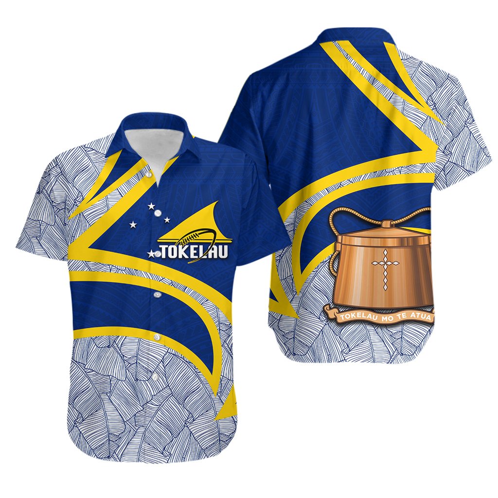 Tokelau Rugby Hawaiian Shirt Polynesian - Vibe Hoodie Shop