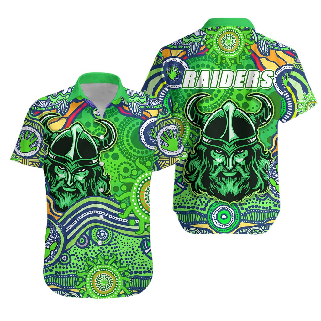 Raiders Newest Hawaiian Shirt Come On Green - Vibe Hoodie Shop