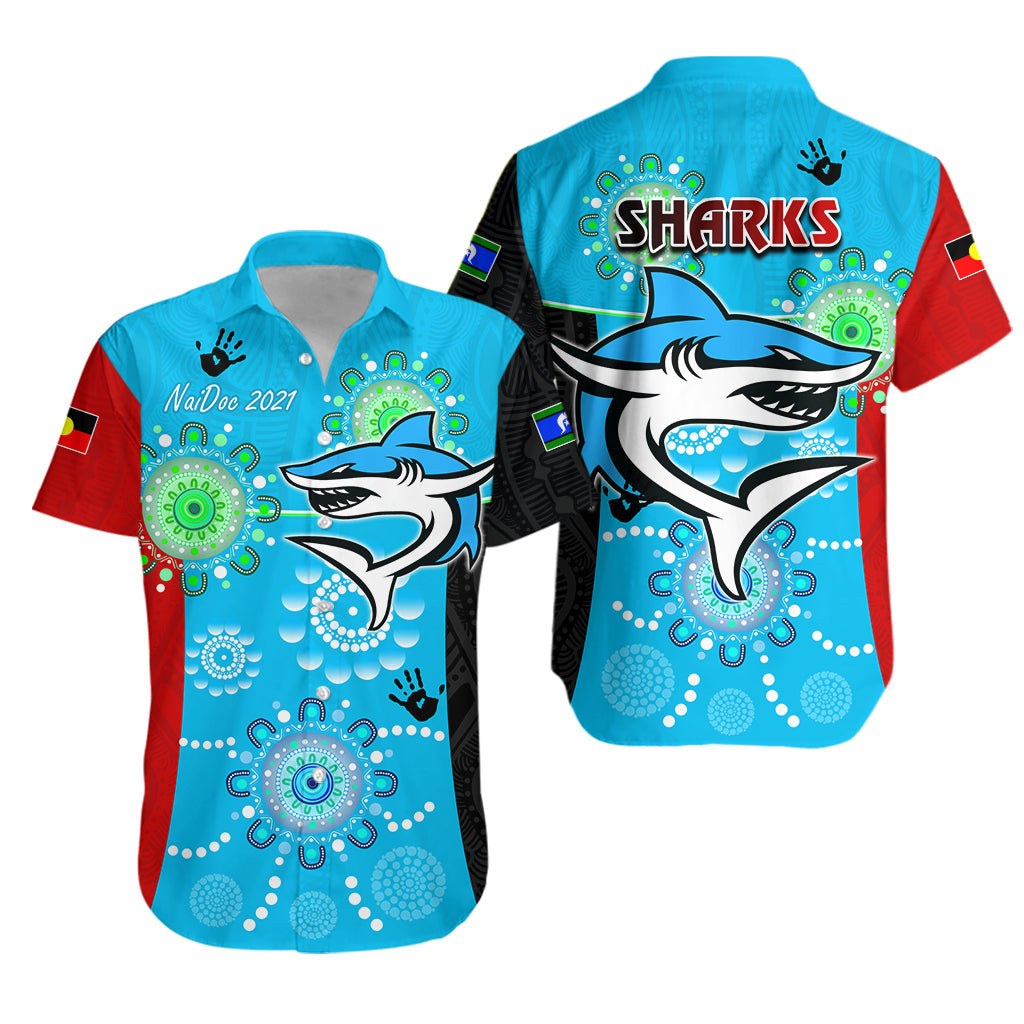 NAIDOC Sharks 2021 Hawaiian Shirt Indigenous Life - Vibe Hoodie Shop