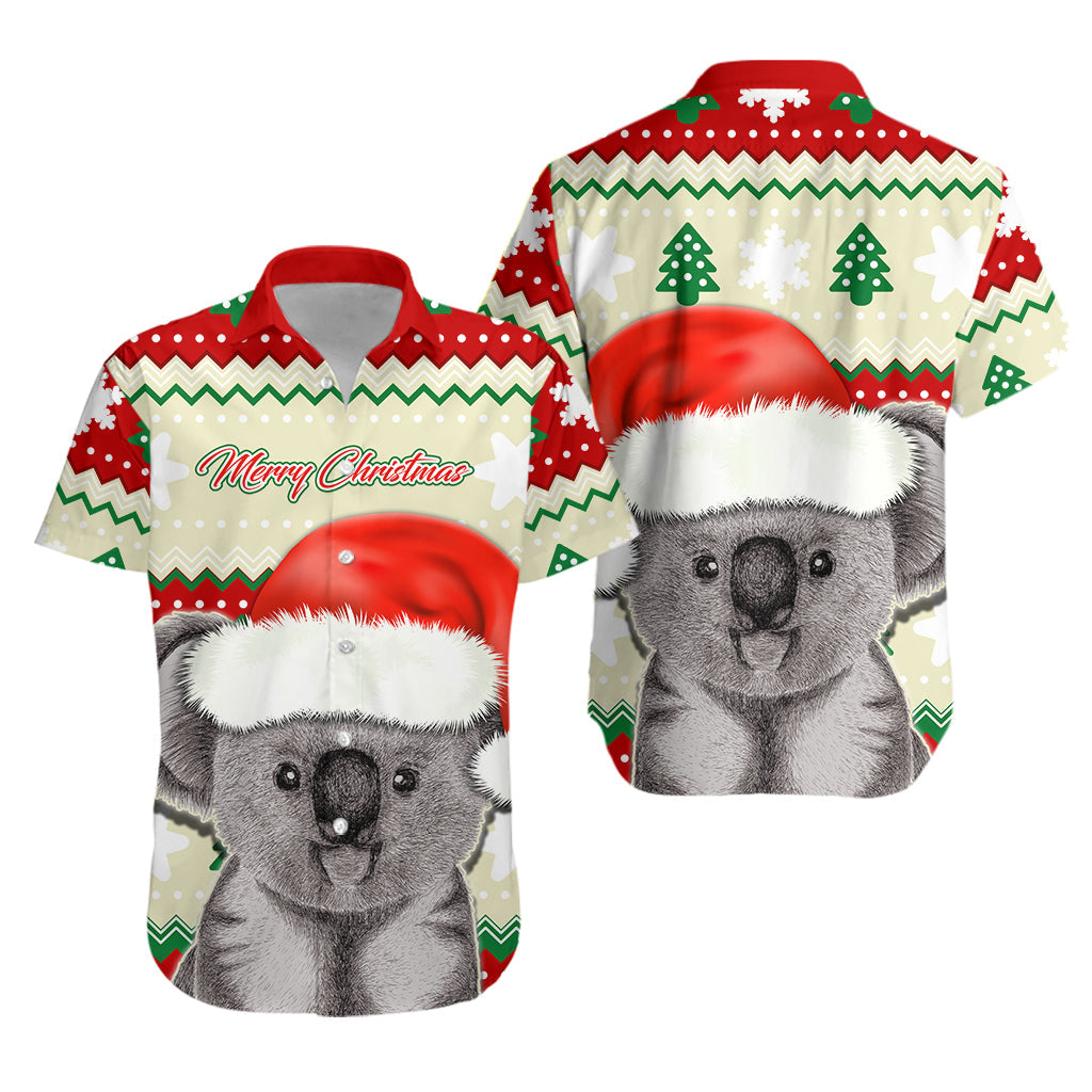 Australia Merry Christmas Hawaiian Shirt Koala Lovers - Vibe Hoodie Shop