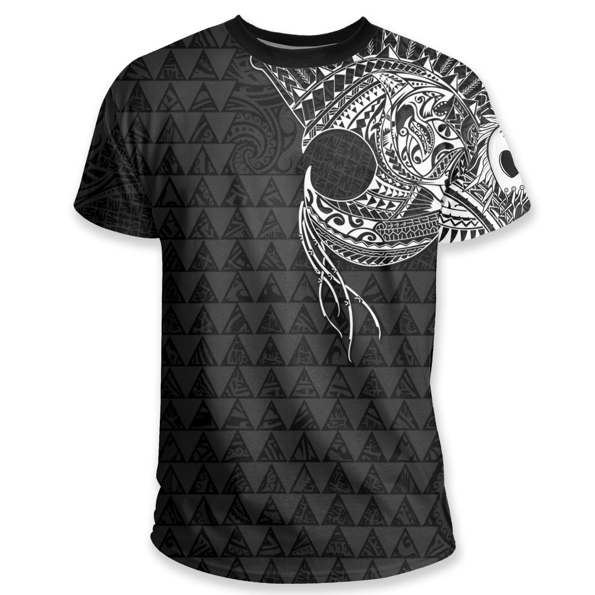 Polynesian Warrior Tattoo Lauhala T shirt - Vibe Hoodie Shop