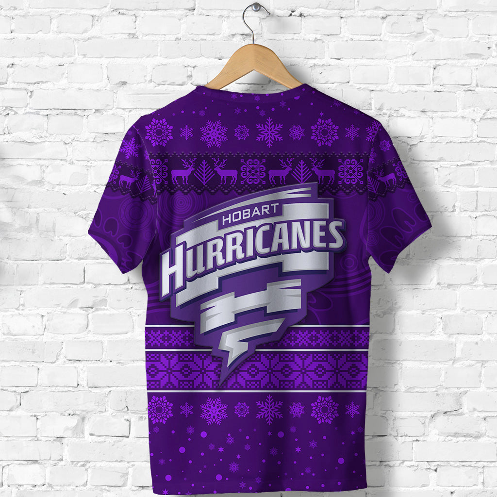 Hobart Hurricanes T shirt Christmas Simple Style - Vibe Hoodie Shop