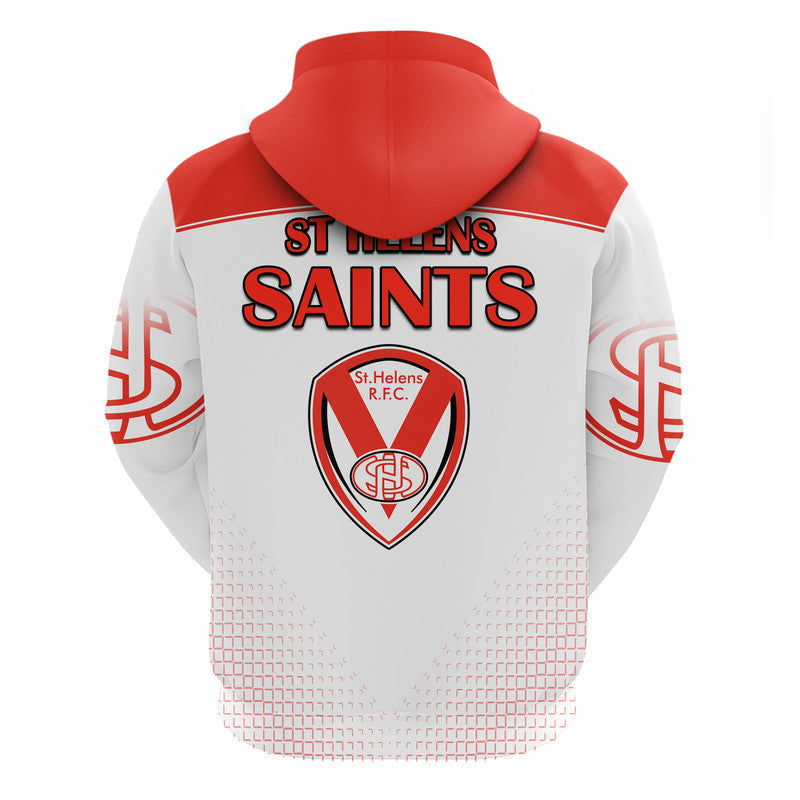 Saints Rugby Champions Zip Up And Pullover Hoodie St Helens World Club Challenge LT9 - Vibe Hoodie Shop