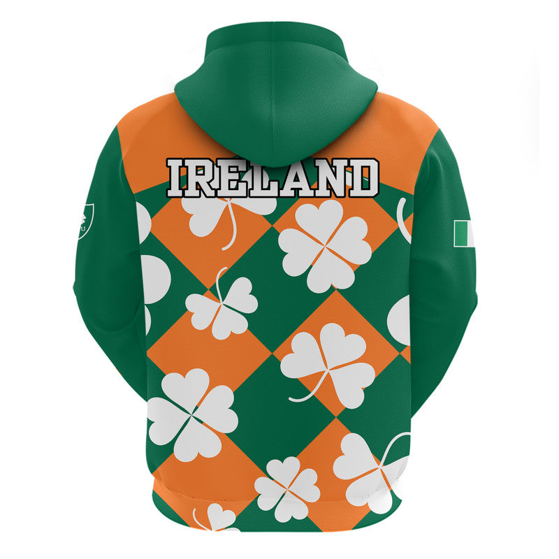 Ireland Rugby Sevens Zip Up And Pullover Hoodie Shamrock Sporty Style LT9 - Vibe Hoodie Shop