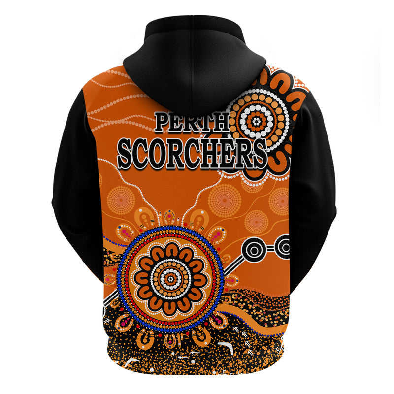Perth Scorchers Zip Up And Pullover Hoodie Cricket Indigenous Aboriginal LT9 - Vibe Hoodie Shop