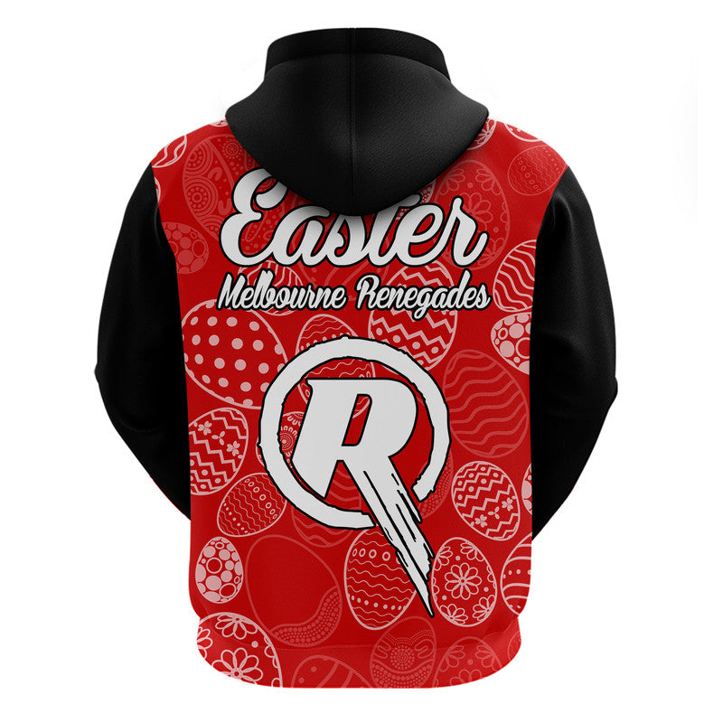 Melbourne Renegades Cricket Happy Easter Day Zip Up And Pullover Hoodie Simple Style LT9 - Vibe Hoodie Shop