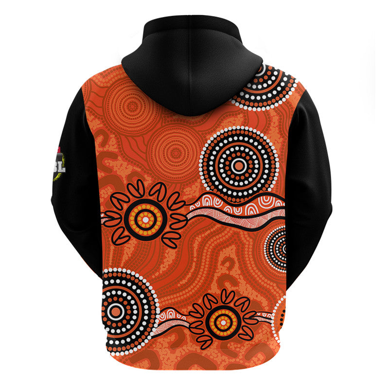 Perth Scorchers Cricket Dots Zip Up And Pullover Hoodie LT9 - Vibe Hoodie Shop