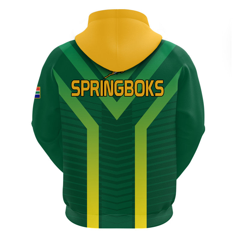 South Africa Rugby Zip Up And Pullover Hoodie Springboks Sporty Style LT9 - Vibe Hoodie Shop