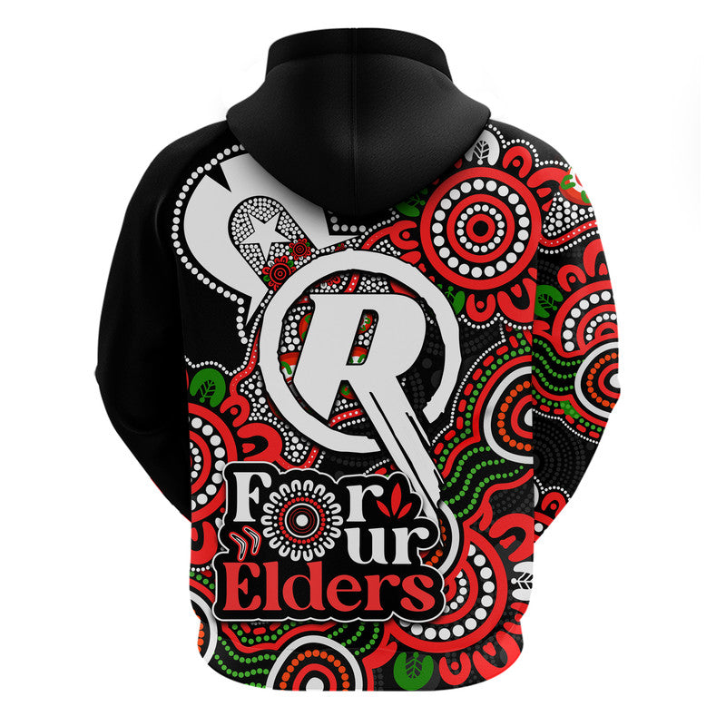 Melbourne Renegades Cricket Zip Up And Pullover Hoodie NAIDOC Torres Strait For Our Elders LT9 - Vibe Hoodie Shop