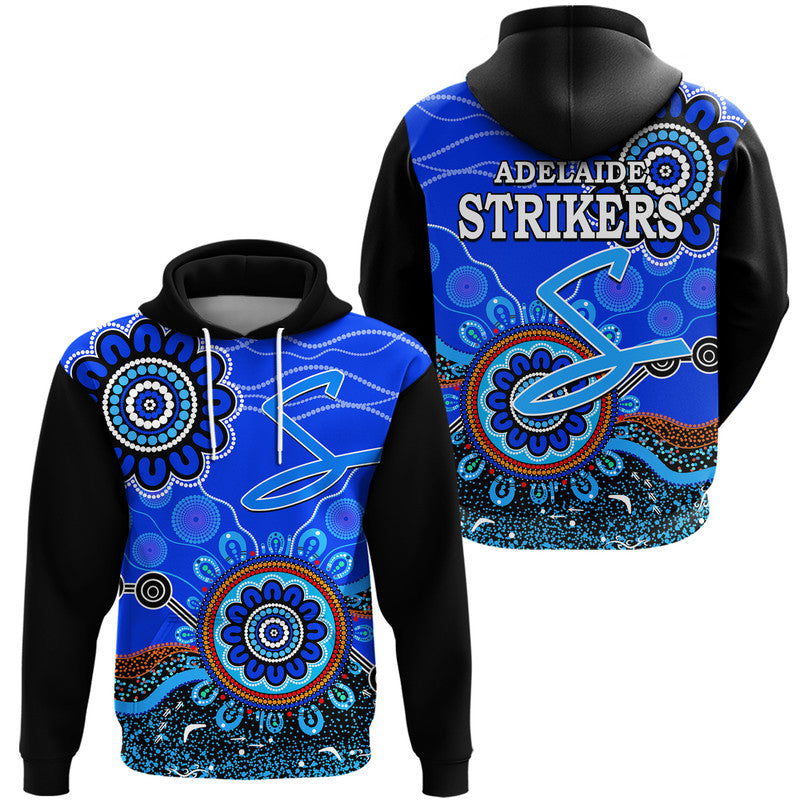 Adelaide Strikers Zip Up And Pullover Hoodie Cricket Indigenous Aboriginal LT9 - Vibe Hoodie Shop