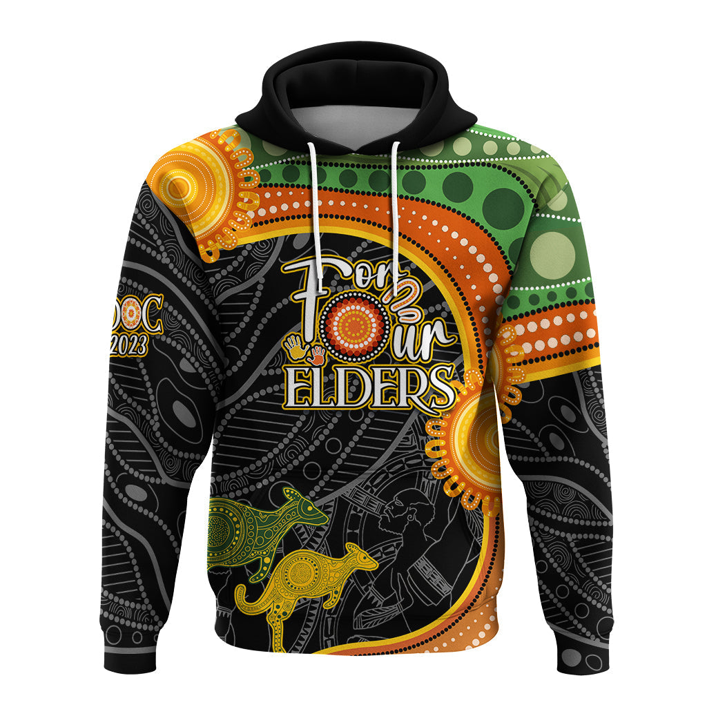 Personalised Australia Indigenous NAIDOC Week 2023 With Kangaroos Hoodie LT7 - Vibe Hoodie Shop