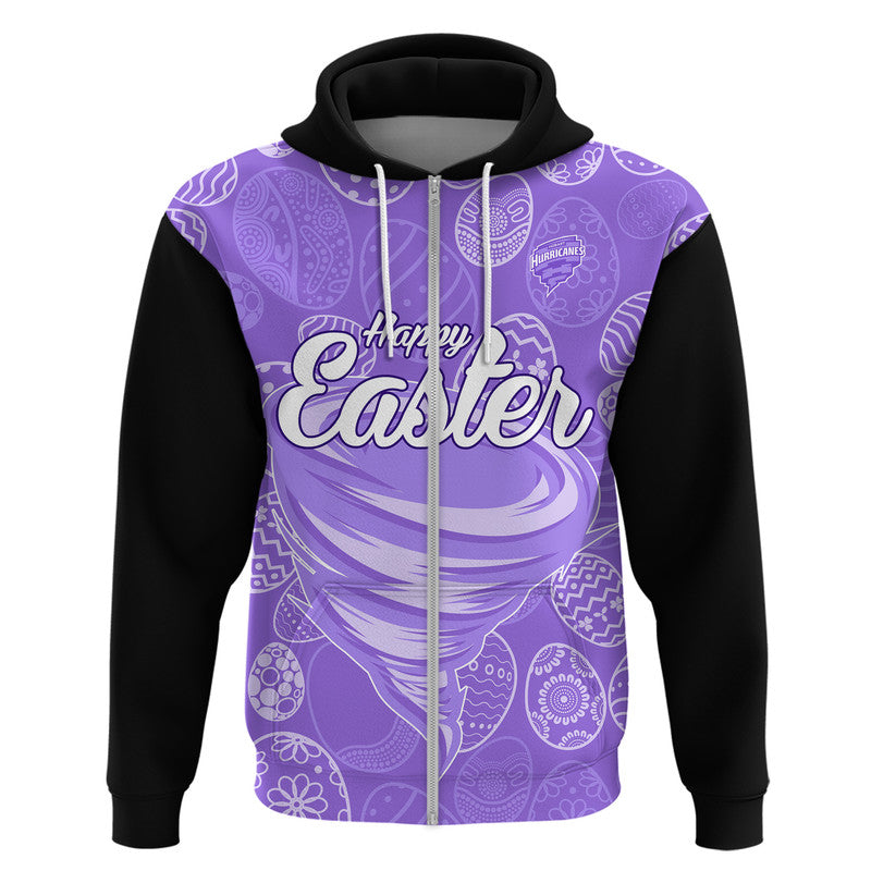 (Custom Personalised) Hobart Hurricanes Cricket Happy Easter Day Zip Up And Pullover Hoodie Simple Style LT9 - Vibe Hoodie Shop