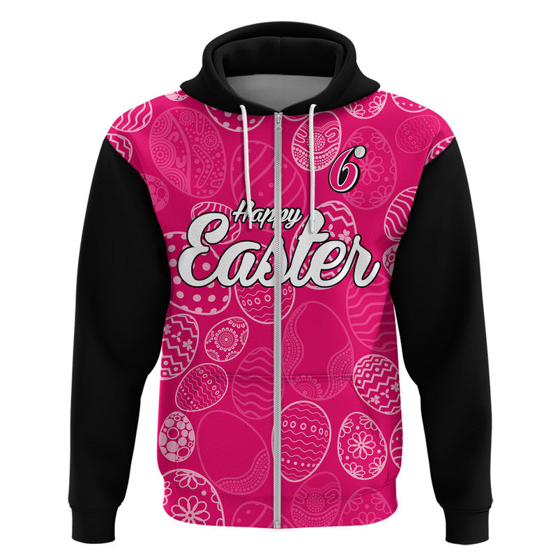 (Custom Personalised) Sydney Sixers Cricket Happy Easter Day Zip Up And Pullover Hoodie Simple Style LT9 - Vibe Hoodie Shop