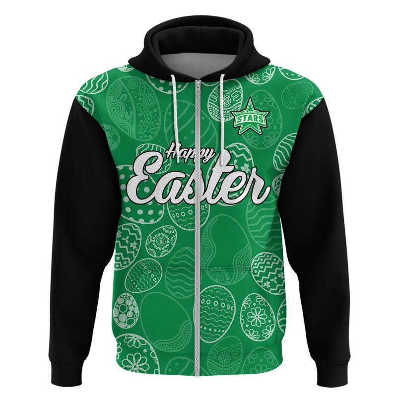 Melbourne Stars Cricket Happy Easter Day Zip Up And Pullover Hoodie Simple Style LT9 - Vibe Hoodie Shop