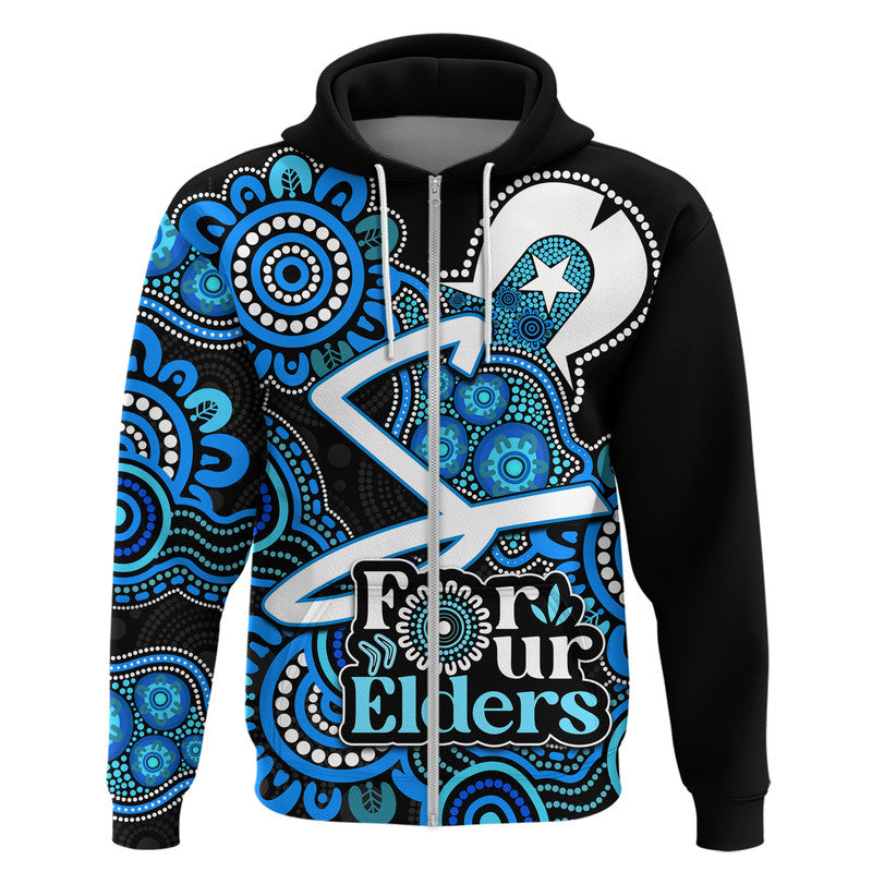 Adelaide Strikers Cricket Zip Up And Pullover Hoodie NAIDOC Torres Strait For Our Elders LT9 - Vibe Hoodie Shop