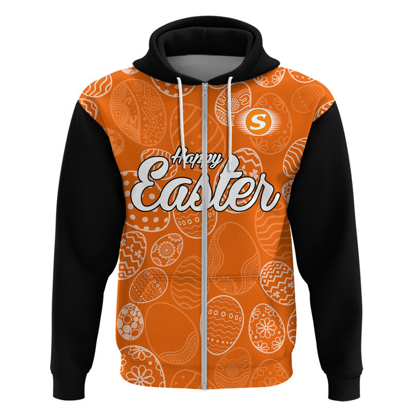 Perth Scorchers Cricket Happy Easter Day Zip Up And Pullover Hoodie Simple Style LT9 - Vibe Hoodie Shop