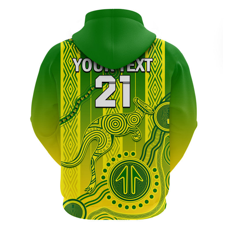 (Custom Personalised) Australia Soccer Zip Up And Pullover Hoodie Go Aussie Socceroos With Kangaroo LT9 - Vibe Hoodie Shop