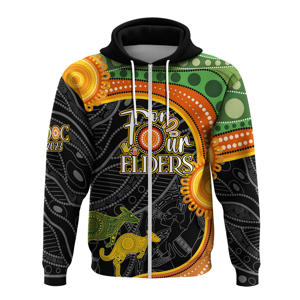 Personalised Australia Indigenous NAIDOC Week 2023 With Kangaroos Hoodie LT7 - Vibe Hoodie Shop