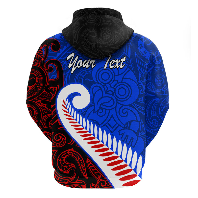 (Custom Personalised) Waitangi Day Zip Up And Pullover Hoodie Aotearoa Hei Tiki Silver Fern LT9 - Vibe Hoodie Shop