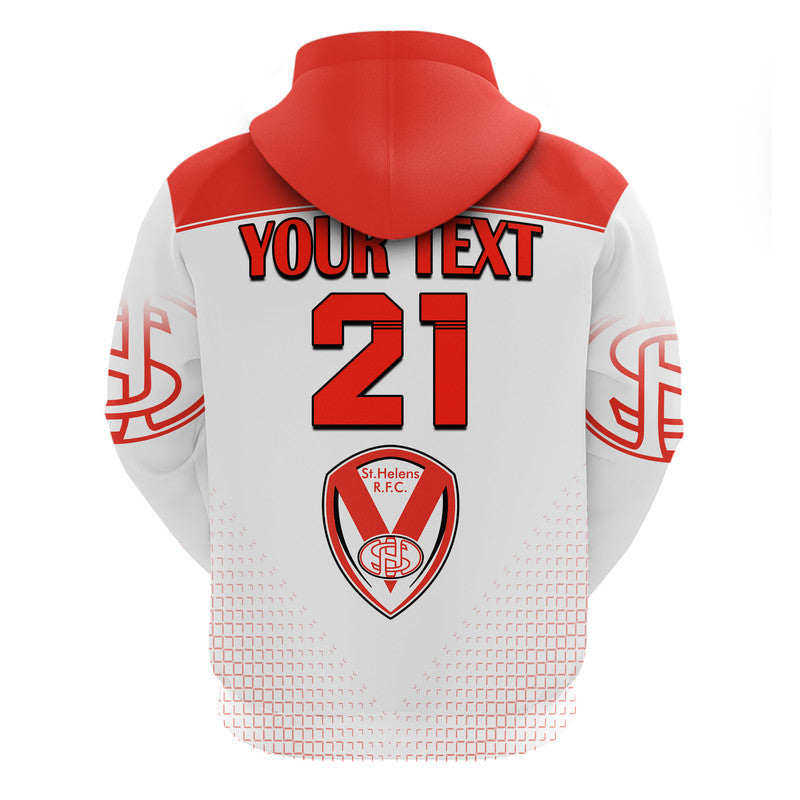 (Custom Personalised) Saints Rugby Champions Zip Up And Pullover Hoodie St Helens World Club Challenge LT9 - Vibe Hoodie Shop