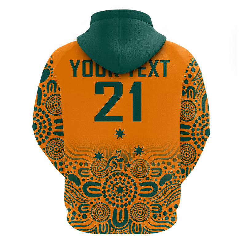 (Custom Personalised) Australia Rugby Wallabies Kangraroos Zip Up And Pullover Hoodie LT9 - Vibe Hoodie Shop