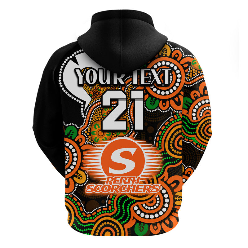 (Custom Personalised) Perth Scorchers Cricket Zip Up And Pullover Hoodie NAIDOC Torres Strait For Our Elders LT9 - Vibe Hoodie Shop