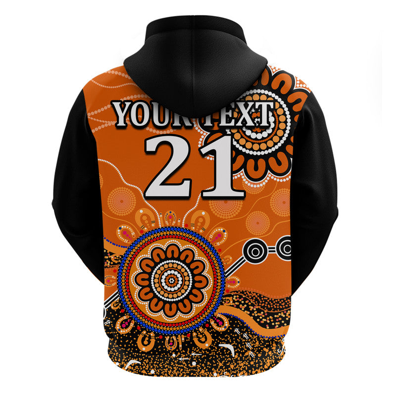 (Custom Personalised) Perth Scorchers Zip Up And Pullover Hoodie Cricket Indigenous Aboriginal LT9 - Vibe Hoodie Shop